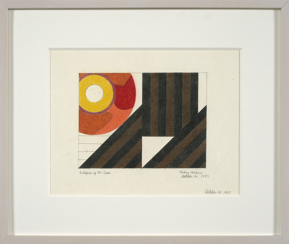Mary Dill Henry, Eclipse of the Sun, 1987
Prismacolor and graphite on paper, 10 x 13 1/8 in. (25.4 x 33.3 cm)
MHEN-00177