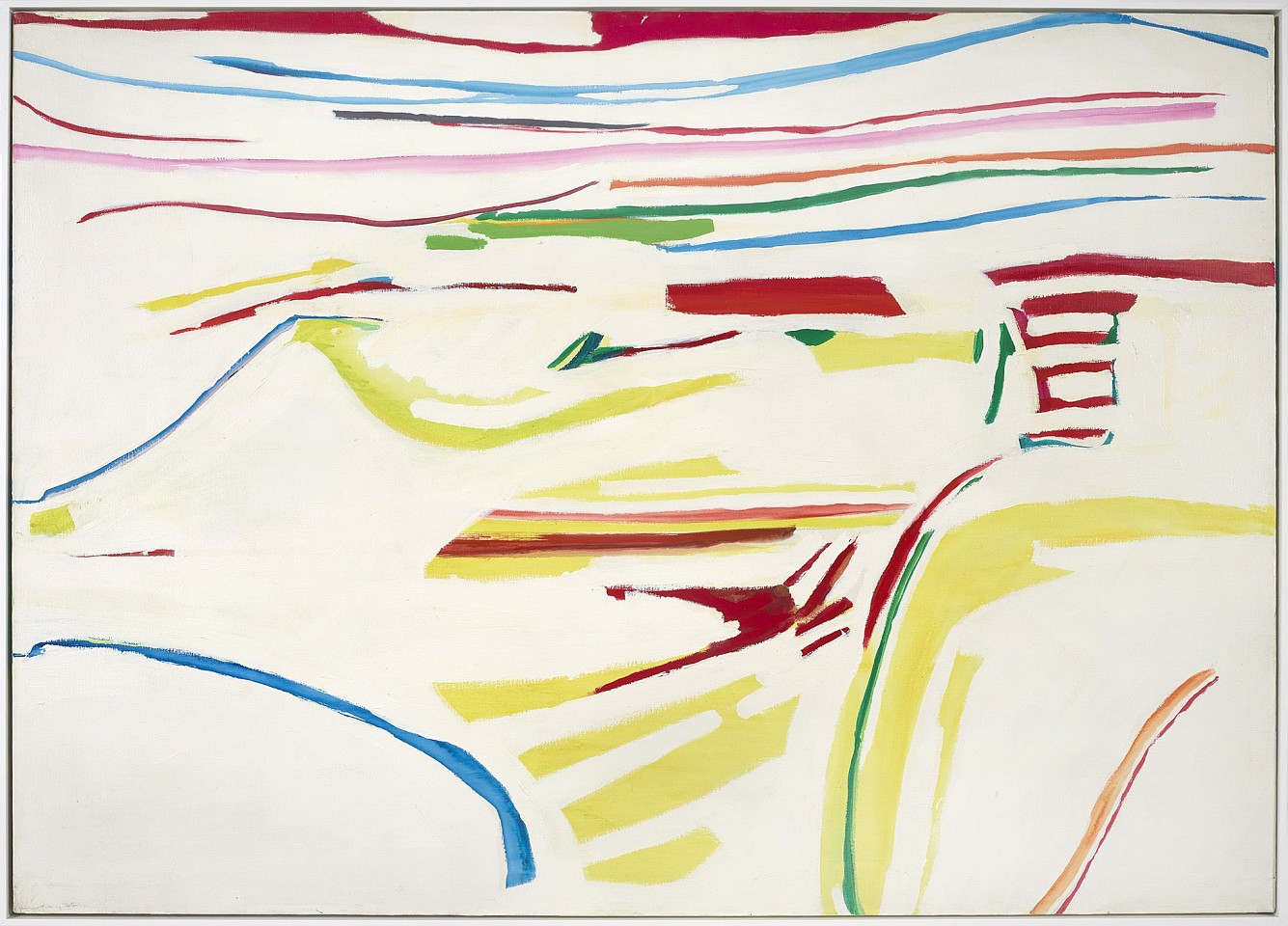Yvonne Pickering Carter, Untitled, c. 1973
Oil on canvas, 46 x 64 5/8 in. (116.8 x 164.2 cm)
YPC-00008