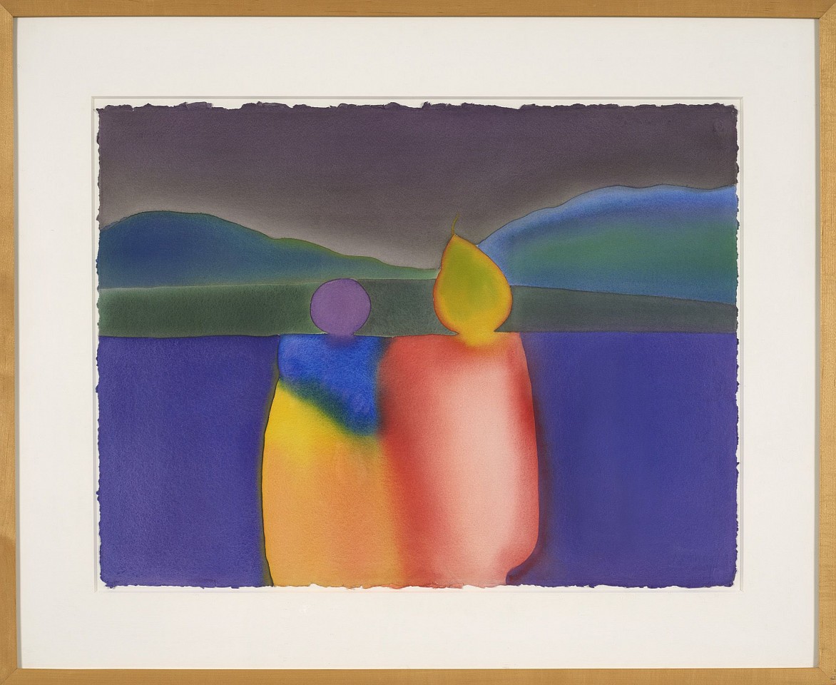 Elizabeth Osborne, Distant Rain, 1990
Watercolor on paper, 32 1/2 x 40 in. (82.5 x 101.6 cm)
OSB-00599