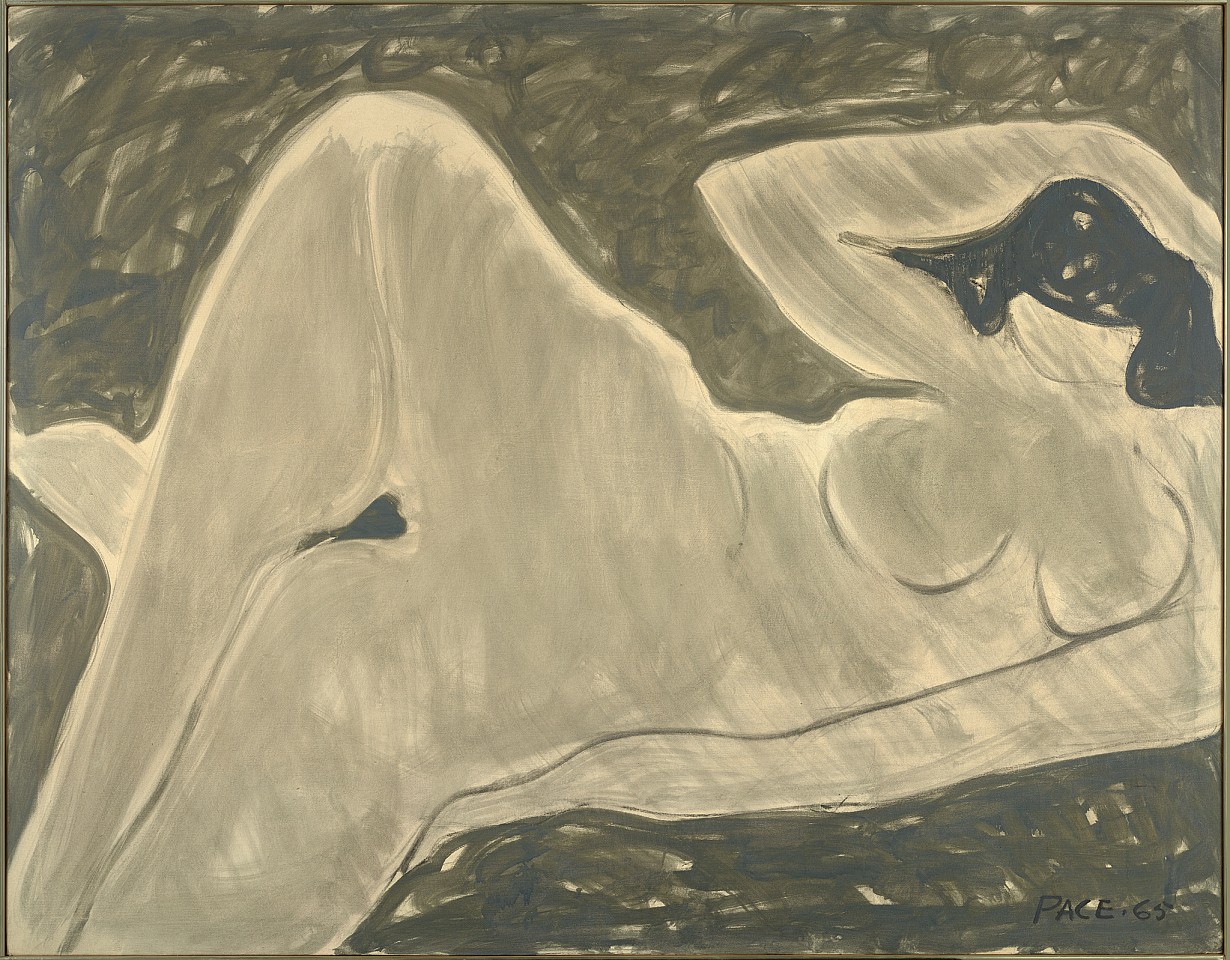 Stephen Pace, Grey Nude (65-13), 1965
Oil on canvas, 61 1/2 x 78 in. (156.2 x 198.1 cm)
PAC-00244
