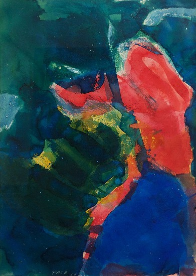 Stephen Pace, Untitled (58-W1), 1958
Watercolor on paper, 37 3/4 x 29 in. (95.9 x 73.7 cm)
PAC-00157