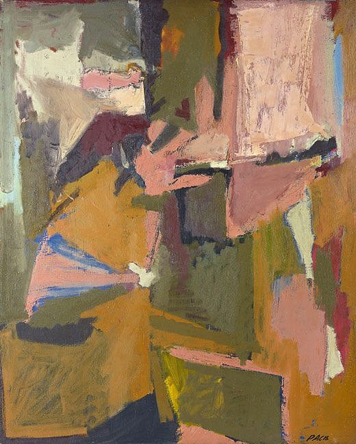 Stephen Pace, Untitled (51-54), 1951
Oil on canvas, 41 x 33 1/2 in. (104.1 x 85.1 cm)
PAC-00087