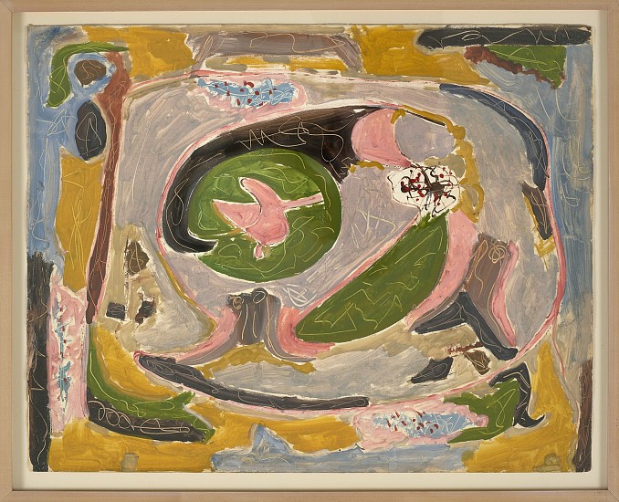 Betty Parsons, Untitled, c. 1950
Gouache on paper, 23 x 29 in. (58.4 x 73.7 cm)
PARS-00015