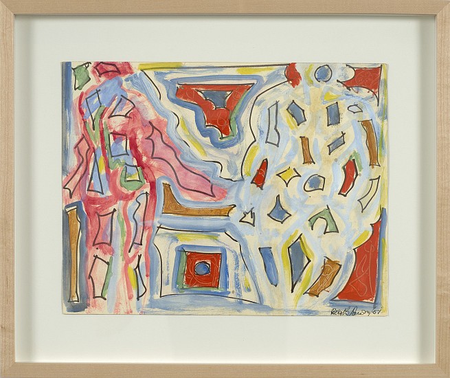Betty Parsons, Untitled, 1951
Mixed media on paper, 11 x 14 in. (27.9 x 35.6 cm)
PARS-00008