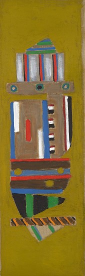 Betty Parsons, Across the Street, 1979
Oil on linen, 64 x 20 in. (162.6 x 50.8 cm)
PARS-00005