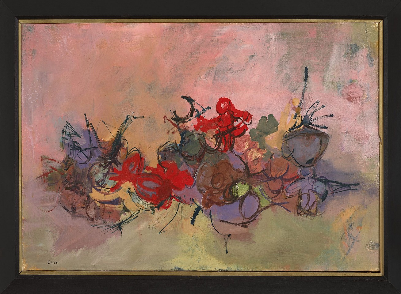 Nancy Genn, Untitled, 1952
Oil on canvas, 25 x 36 in. (63.5 x 91.4 cm)
GEN-00001