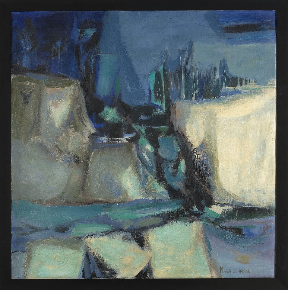 Marie Johnson Calloway, Blue Landscape, c. 1956
Oil on canvas, 36 x 36 in. (91.4 x 91.4 cm)
MJC-00001