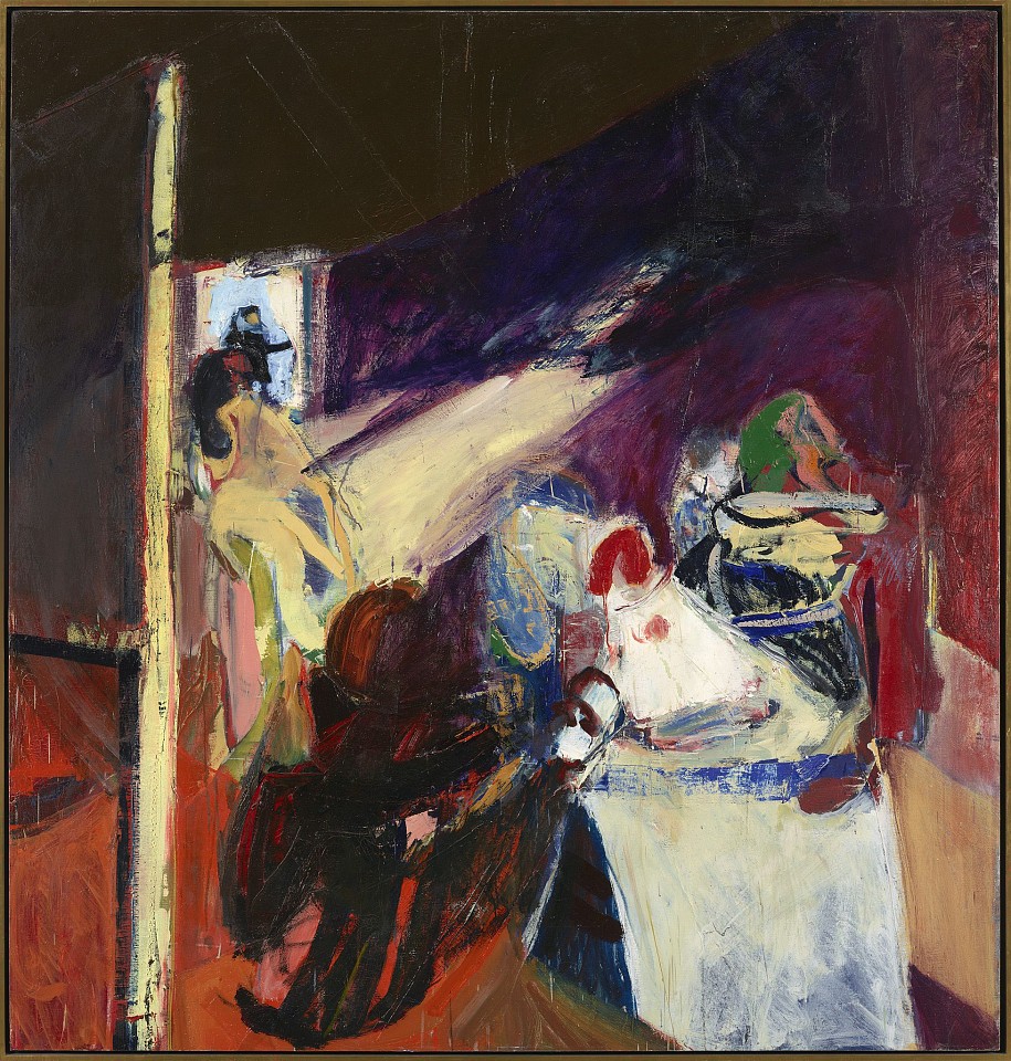 Bernice Bing, Velasquez Family No. II | SOLD, 1961
Oil on canvas, 71 x 68 in. (180.3 x 172.7 cm)
BIN-00002