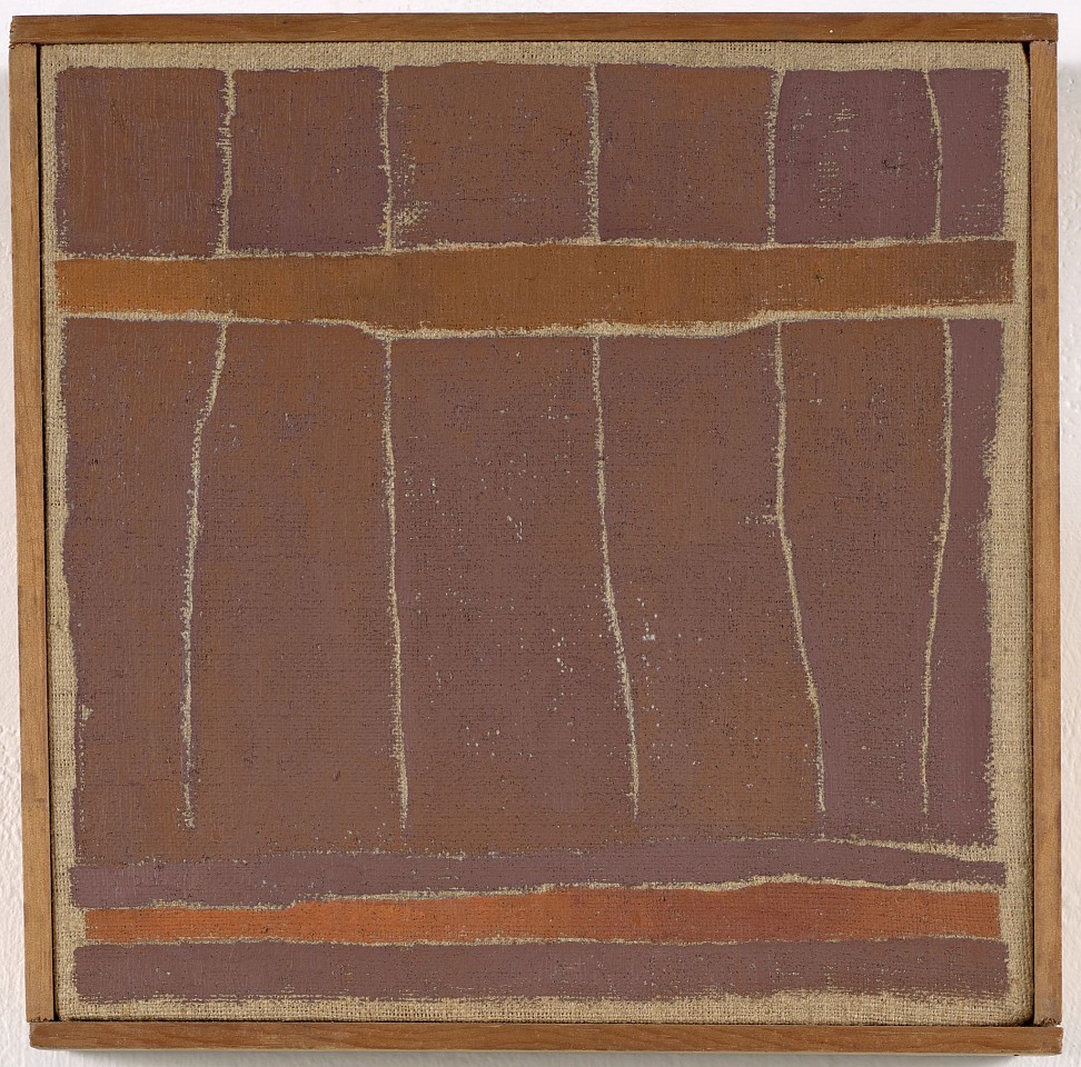 Stanley Boxer, Vahcocaveil, 1971
Oil on linen, 8 x 8 in. (20.3 x 20.3 cm)
BOX-00110
