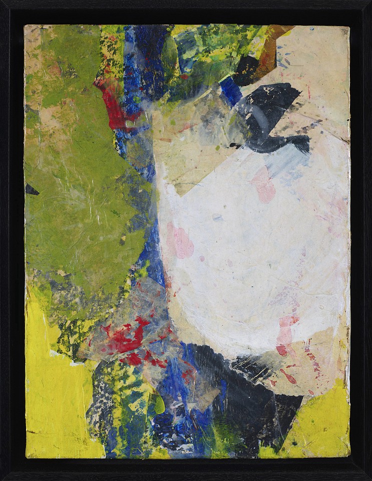 Libbie Mark, Collage Painting #108 | SOLD, c. 1965
Acrylic, paper and fabric collage on canvas, 12 x 9 in. (30.5 x 22.9 cm)
MARK-00024