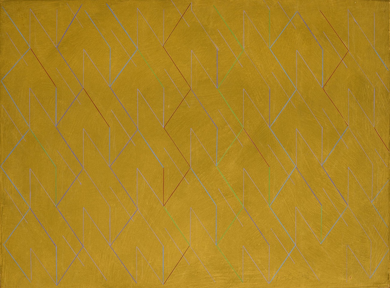 Perle Fine, An Accordment, c. 1973
Acrylic on Arches paper, 22 1/2 x 29 3/4 in. (57.1 x 75.6 cm)
FIN-00093
