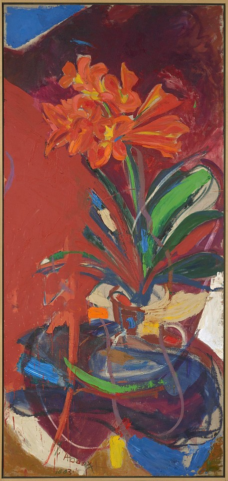 Mary Abbott, Cyris, 2003
Oil on linen, 78 3/4 x 37 in. (200 x 94 cm)
ABB-00016