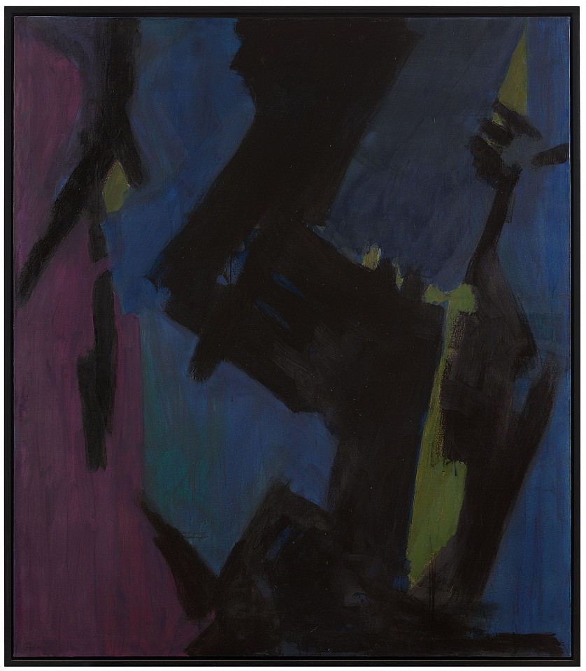 Judith Godwin, Avenger | SOLD, 1959
Oil on canvas, 60 x 52 in. (152.4 x 132.1 cm)
GOD-00039