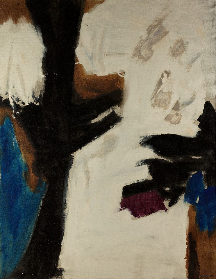 Judith Godwin, Black Pillar | SOLD, 1956
Oil on canvas, 52 x 40 in. (132.1 x 101.6 cm)
SOLD
GOD-00022