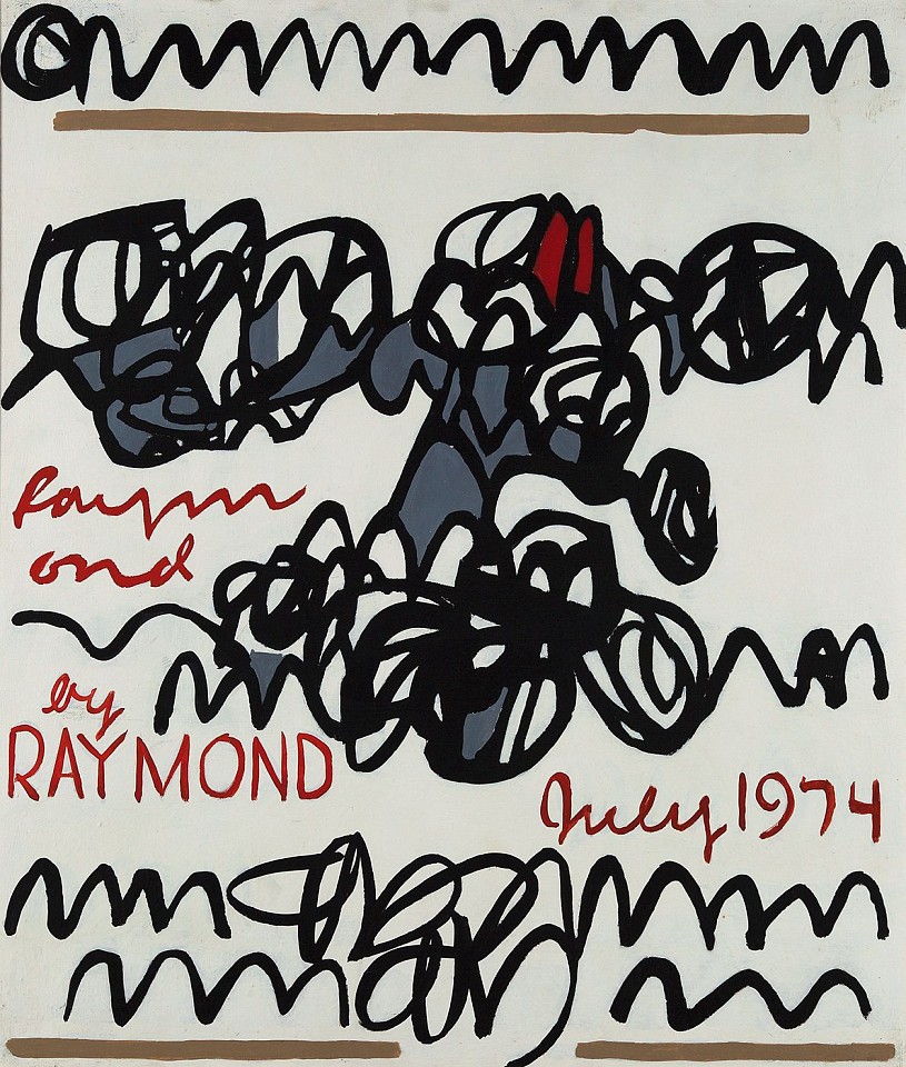 Raymond Hendler, Raymond By Raymond, 1974
Acrylic on canvas, 28 x 24 in. (71.1 x 61 cm)
HEN-00094