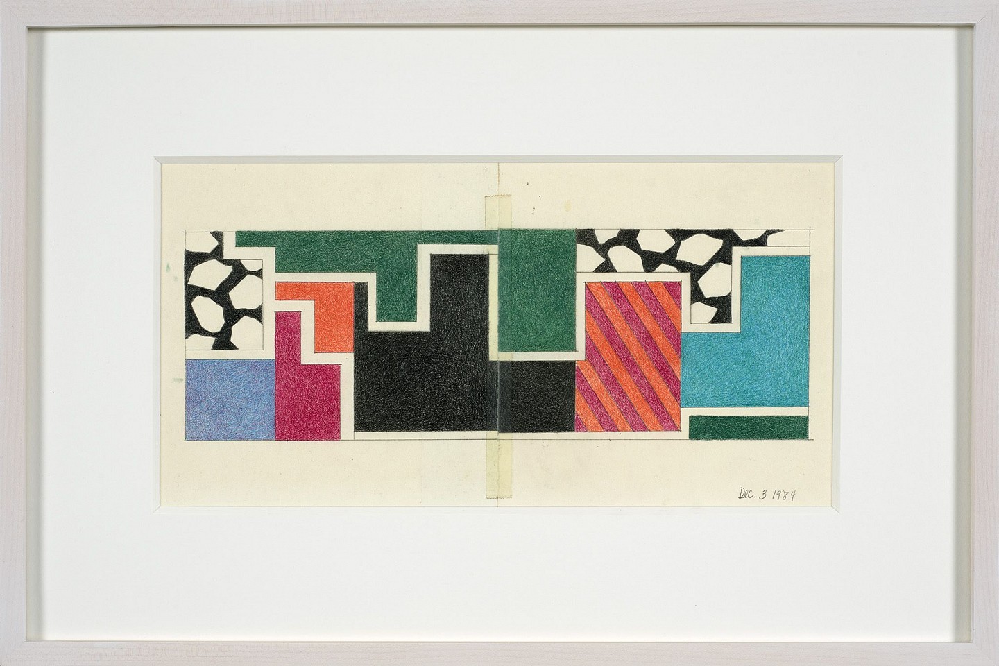 Mary Dill Henry, Untitled (December 3), 1984
Prismacolor and graphite on paper, 7 3/4 x 14 in. (19.7 x 35.6 cm)
MHEN-00174