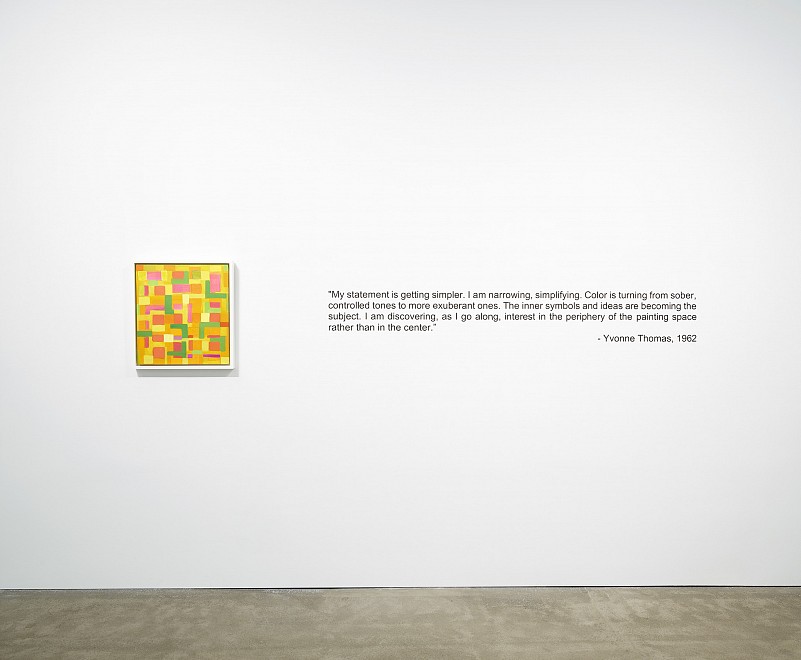Yvonne Thomas: Complexed Squares - Installation View