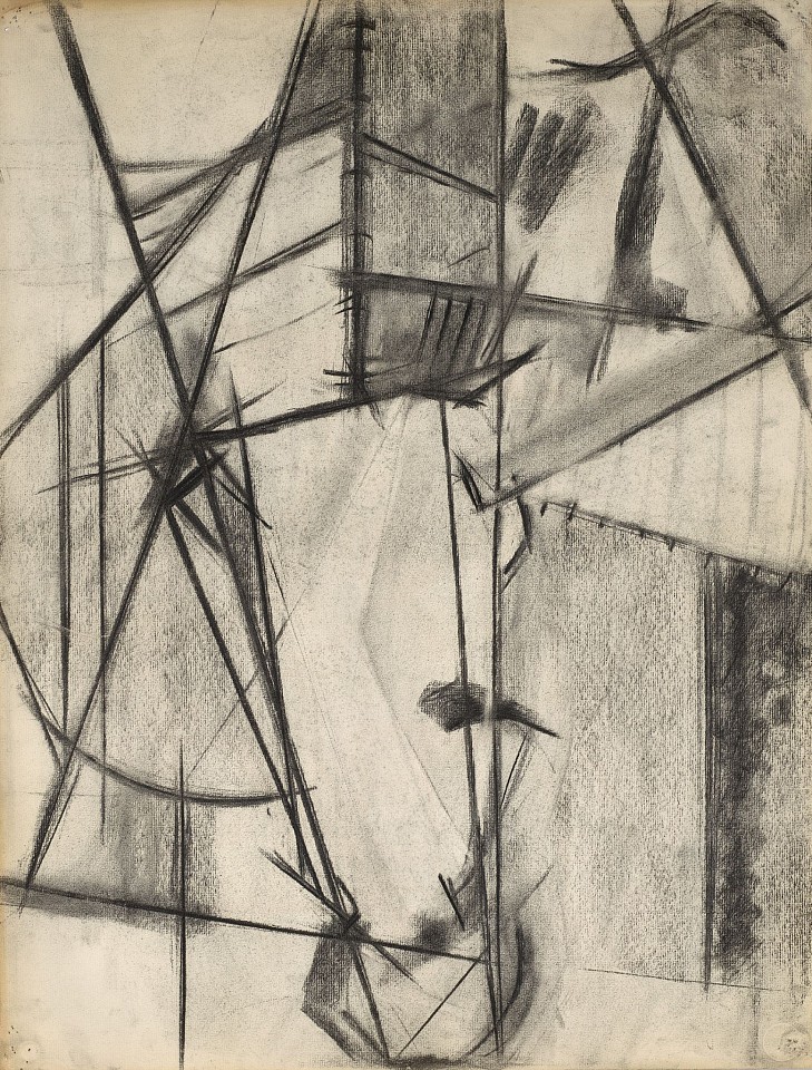 Judith Godwin, Hofmann School 1953 11 | SOLD, 1953
Charcoal on paper, 25 x 19 in. (63.5 x 48.3 cm)
GOD-00310