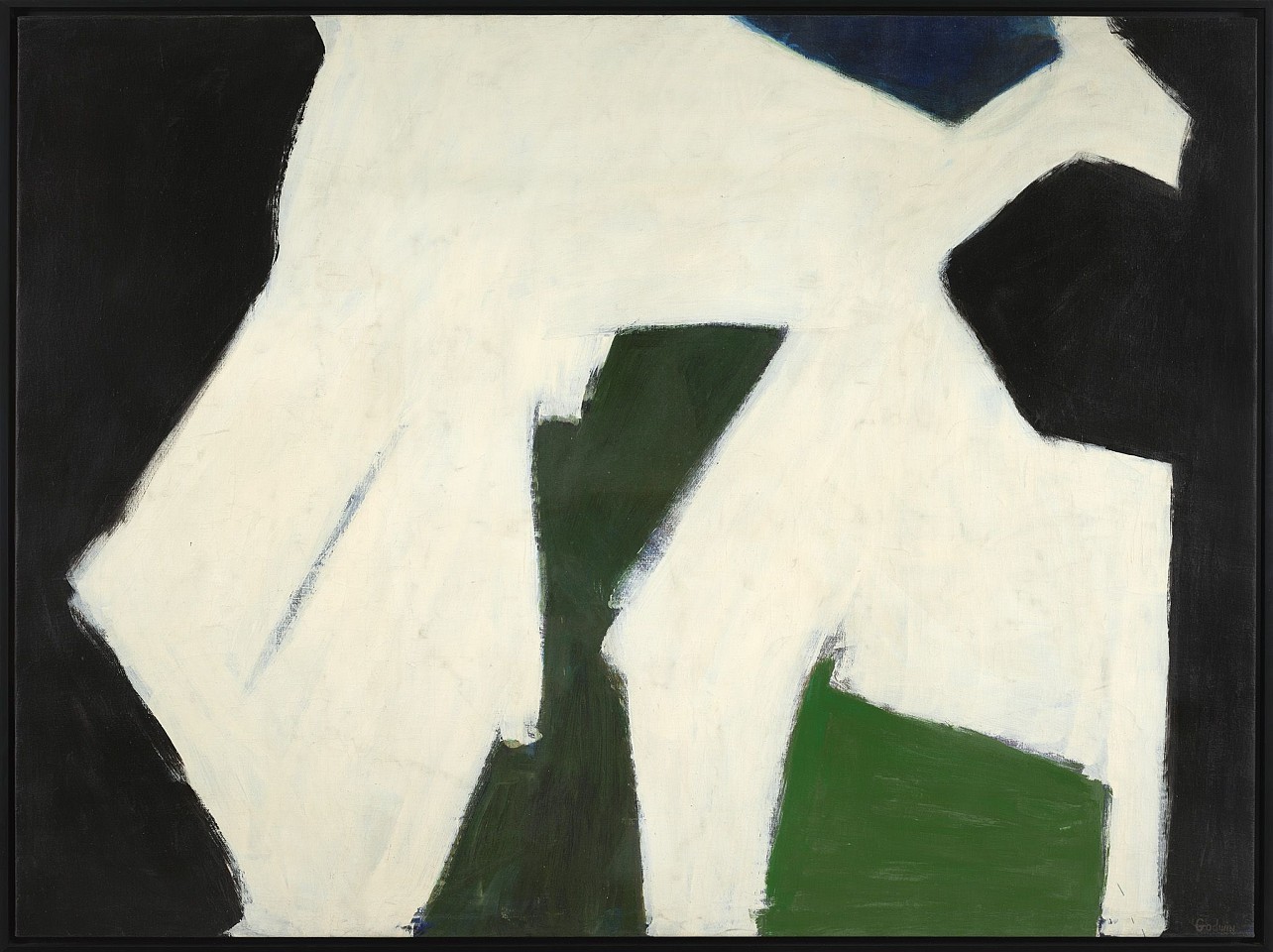 Judith Godwin, Point to Green, 1959
Oil on linen, 59 1/2 x 79 1/2 in. (151.1 x 201.9 cm)
GOD-00053