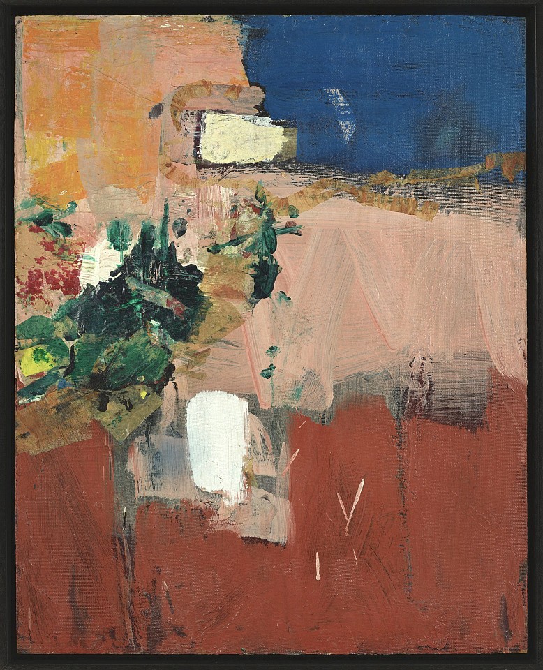 Libbie Mark, Untitled Collage Painting, c. 1965
Acrylic and paper collage on Masonite, 29 3/4 x 23 7/8 in. (75.6 x 60.6 cm)
MARK-00022