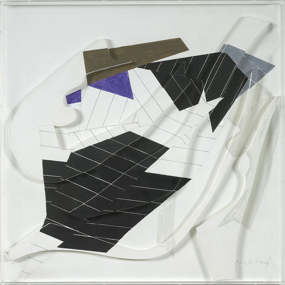 Perle Fine, Swift Plunge - Construction, c. 1966
Wood Collage, 24 x 24 in. (61 x 61 cm)
FIN-00143