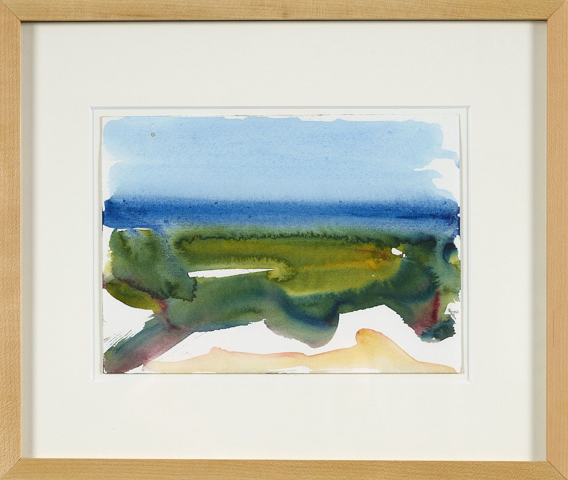 Mary Abbott, Untitled, 1988
Watercolor on paper, 5 7/8 x 8 1/8 in. (14.9 x 20.6 cm)
ABB-00019