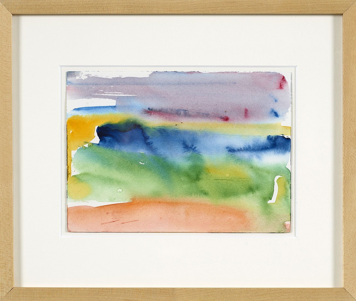 Mary Abbott, Untitled, 1989
Watercolor on paper, 5 7/8 x 8 1/8 in. (14.9 x 20.6 cm)
ABB-00021