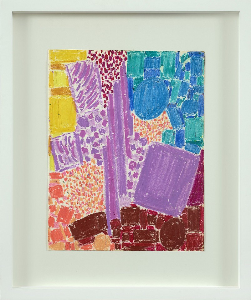 Lynne Drexler, Untitled | SOLD, c. 1967-68
Wax crayon on paper, 10 1/2 x 8 1/8 in. (26.7 x 20.6 cm)
DREX-00045