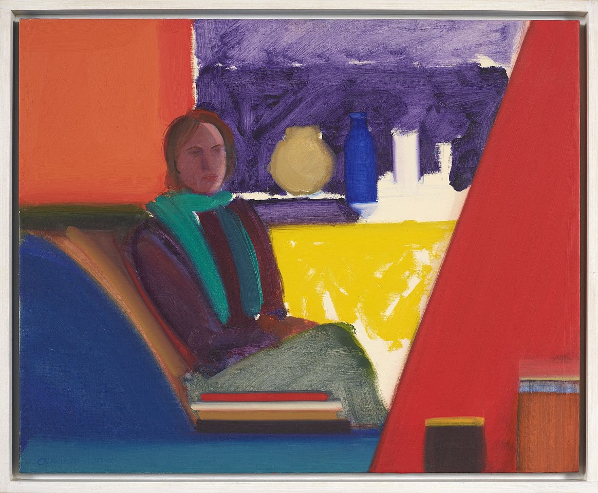 Elizabeth Osborne, Self Portrait in Studio, 1997
Oil on canvas, 21 3/4 x 26 3/4 in. (55.2 x 68 cm)
OSB-00408