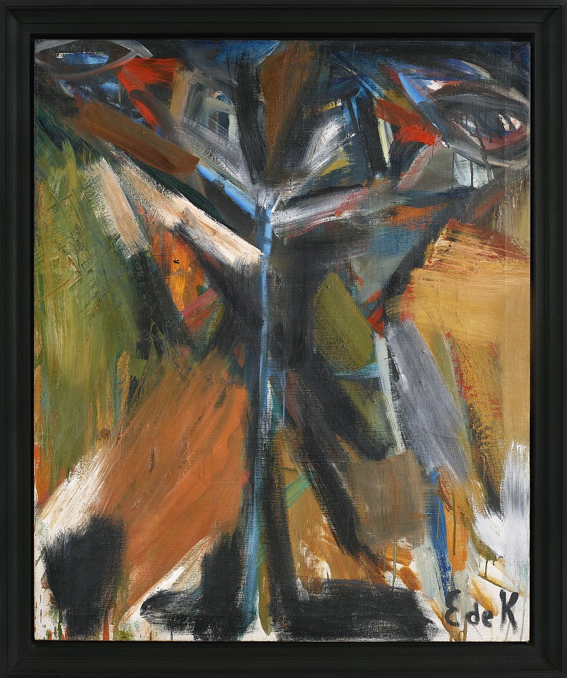 Elaine de Kooning, Untitled, 1960
Oil on linen, 36 x 30 in. (91.4 x 76.2 cm)
EDEK-00014