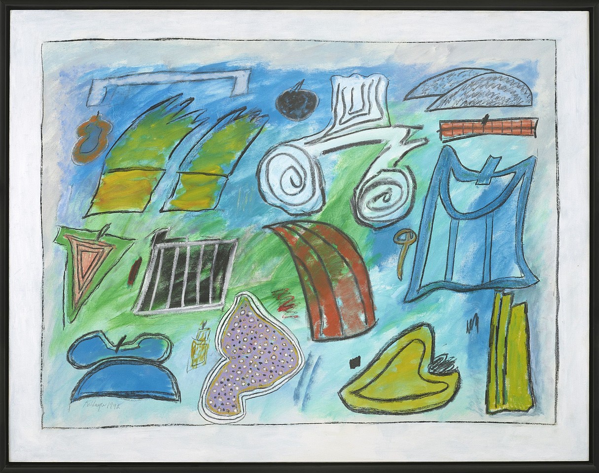 Ida Kohlmeyer, Synthesis 92-2A, 1992
Oil on canvas, 42 x 54 in. (106.7 x 137.2 cm)
KOH-00048