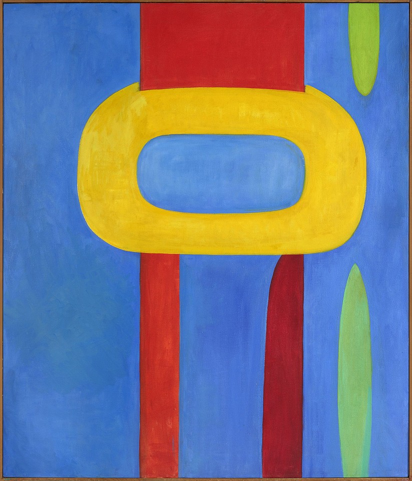 Jean Cohen, Sentinal (sic), 1970
Oil on canvas, 50 x 43 in. (127 x 109.2 cm)
JCOH-00019