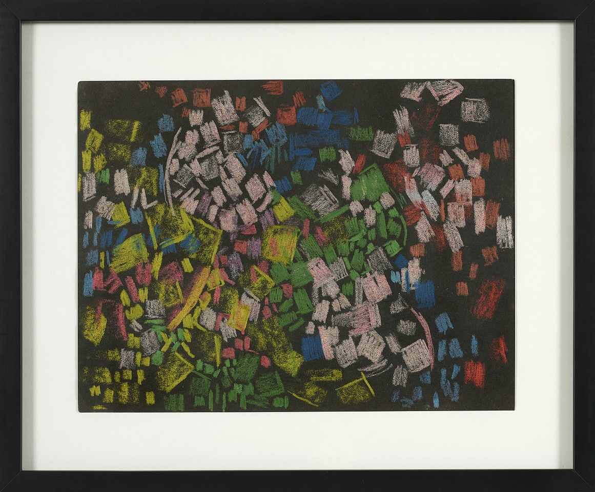 Lynne Drexler, Untitled, 1960
Crayon on paper, 9 x 12 in. (22.9 x 30.5 cm)
DREX-00117