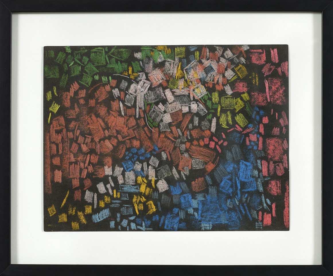 Lynne Drexler, Untitled, 1960
Crayon on paper, 9 x 12 in. (22.9 x 30.5 cm)
DREX-00118