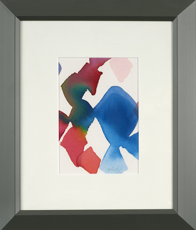 Alice Baber, Untitled, 1982
Watercolor on paper, 7 x 5 in. (17.8 x 12.7 cm)
BAB-00047