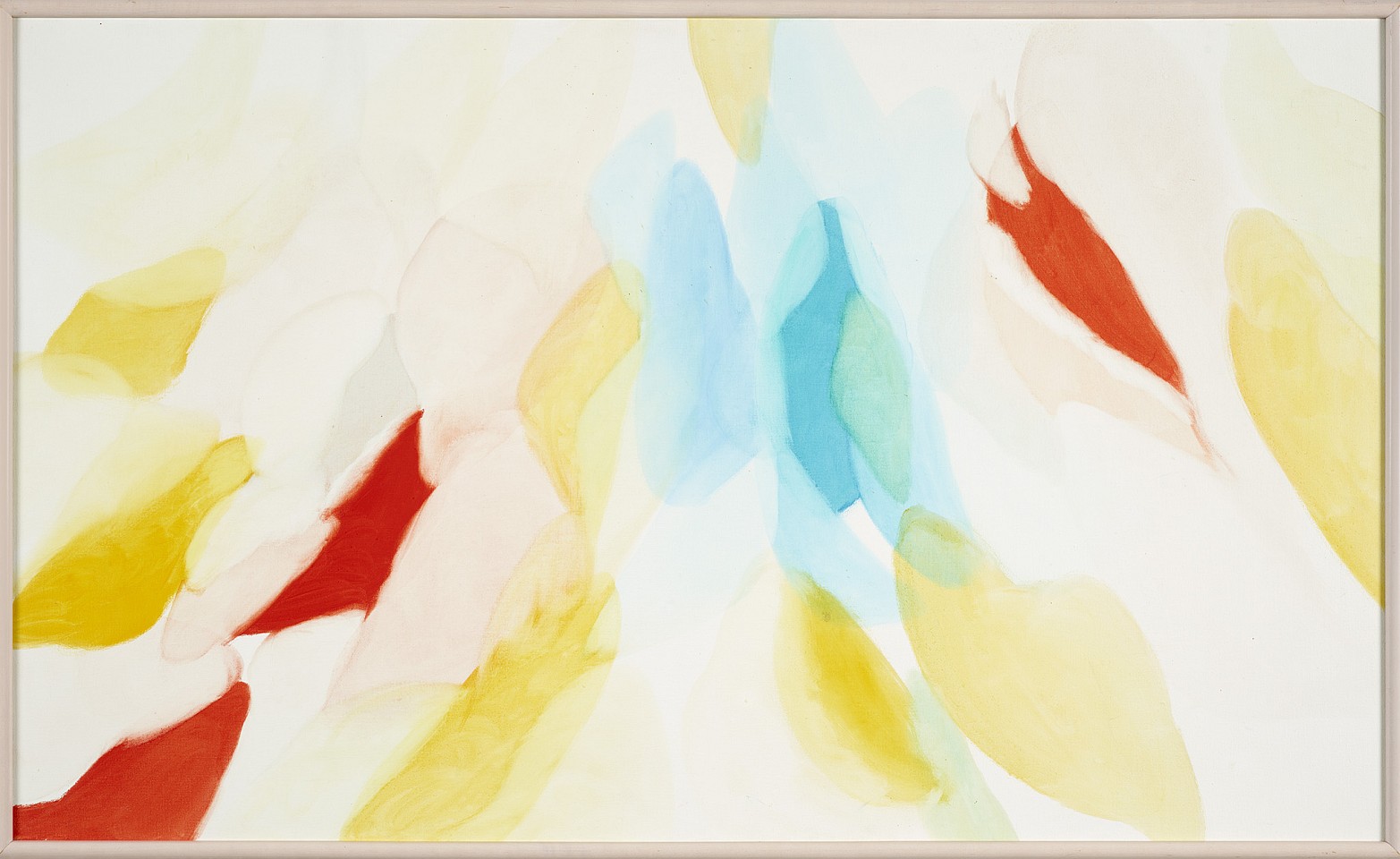 Alice Baber, Red Song of the Ladder, 1976
Oil on canvas, 30 x 50 in. (76.2 x 127 cm)
BAB-00044