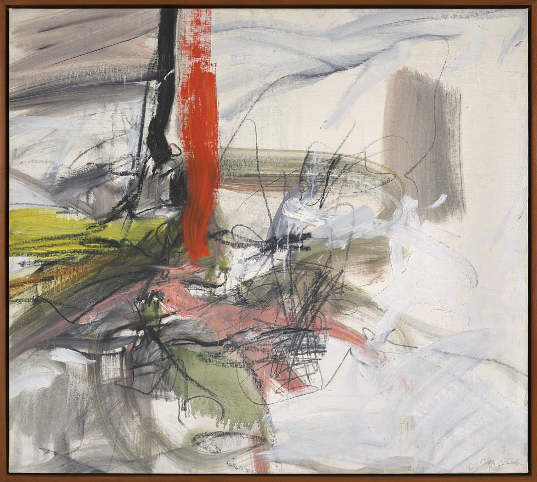 Mary Abbott, Untitled |SOLD, 1961
Oil and charcoal on linen, 42 x 47 in. (106.7 x 119.4 cm)
ABB-00024