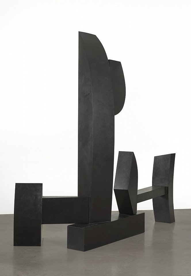 Dorothy Dehner, Prelude and Fugue, 1989
Painted black steel, 99 x 103 x 33 in. (251.5 x 261.6 x 83.8 cm)
DEH-00130