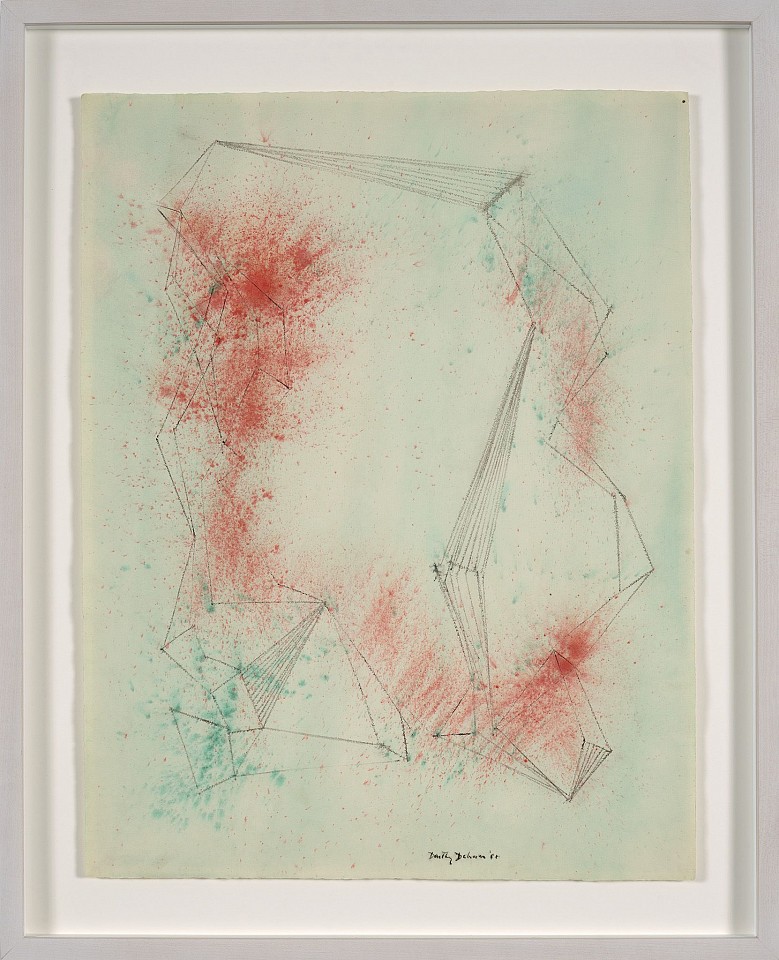 Dorothy Dehner, Spray #3, 1954
Ink and watercolor on paper, 20 1/2 x 15 3/4 in. (52.1 x 40 cm)
DEH-00030