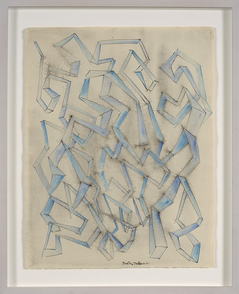 Dorothy Dehner, Motion, 1951
Ink and watercolor on paper, 20 1/2 x 15 3/4 in. (52.1 x 40 cm)
DEH-00033