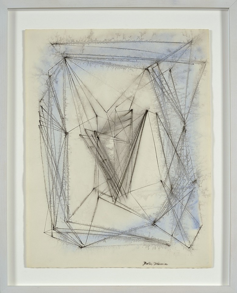 Dorothy Dehner, Crystals, 1951
Ink and watercolor on paper, 20 1/2 x 15 3/4 in. (52.1 x 40 cm)
DEH-00028