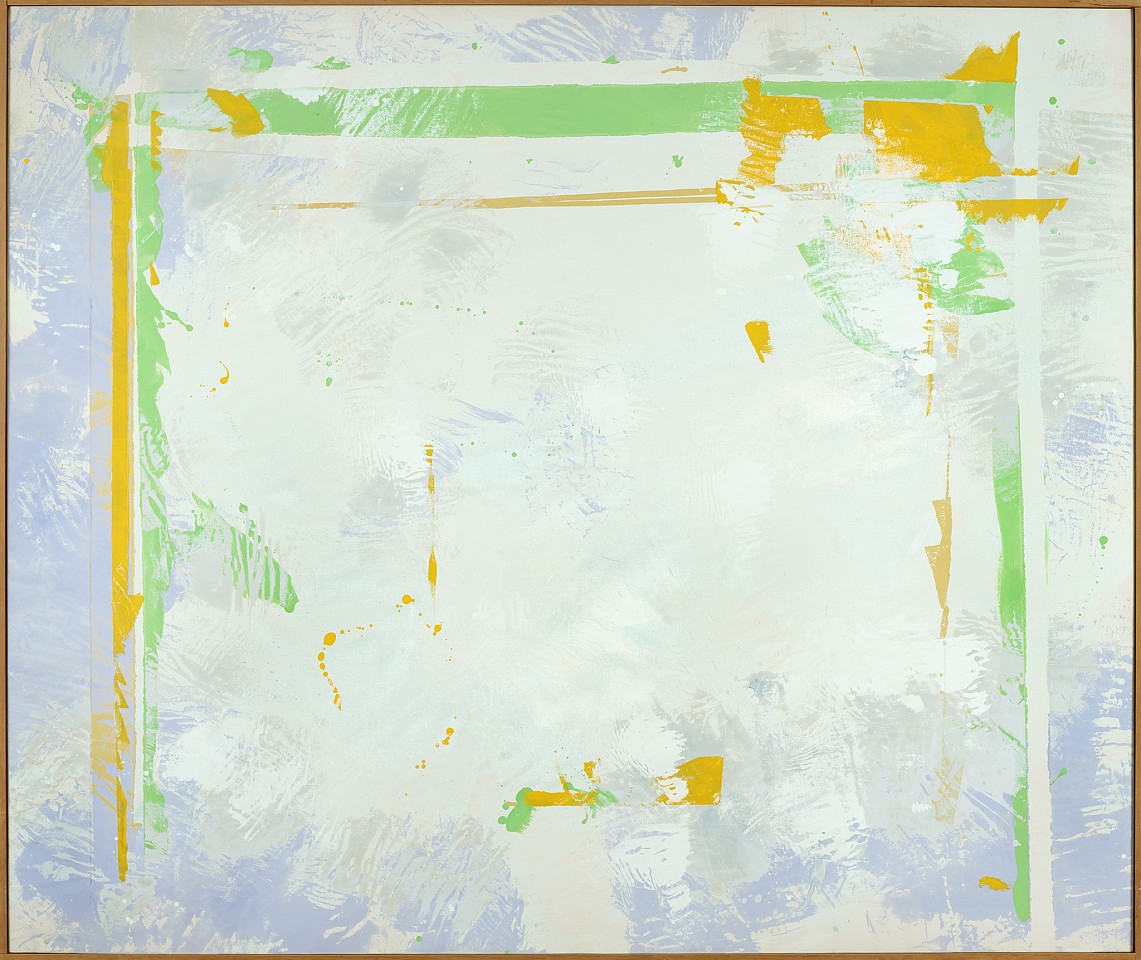 Walter Darby Bannard, The Plains #2, 1970
Alkylin resin on canvas, 78 x 93 in. (198.1 x 236.2 cm)
BAN-00143