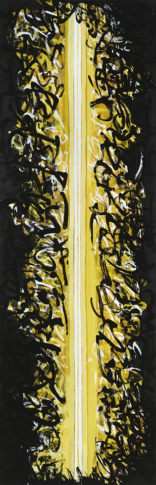 Bernice Bing, Untitled, ca. 1986
Mixed media on paper laid on canvas, 80 x 26 in.
BIN-00049