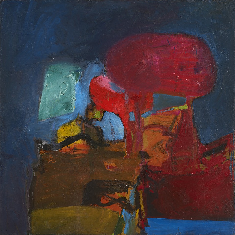 Bernice Bing, Generations, 1961
Oil on canvas, 61 1/2 x 61 1/2 in.
PRIVATE COLLECTION
BIN-00082