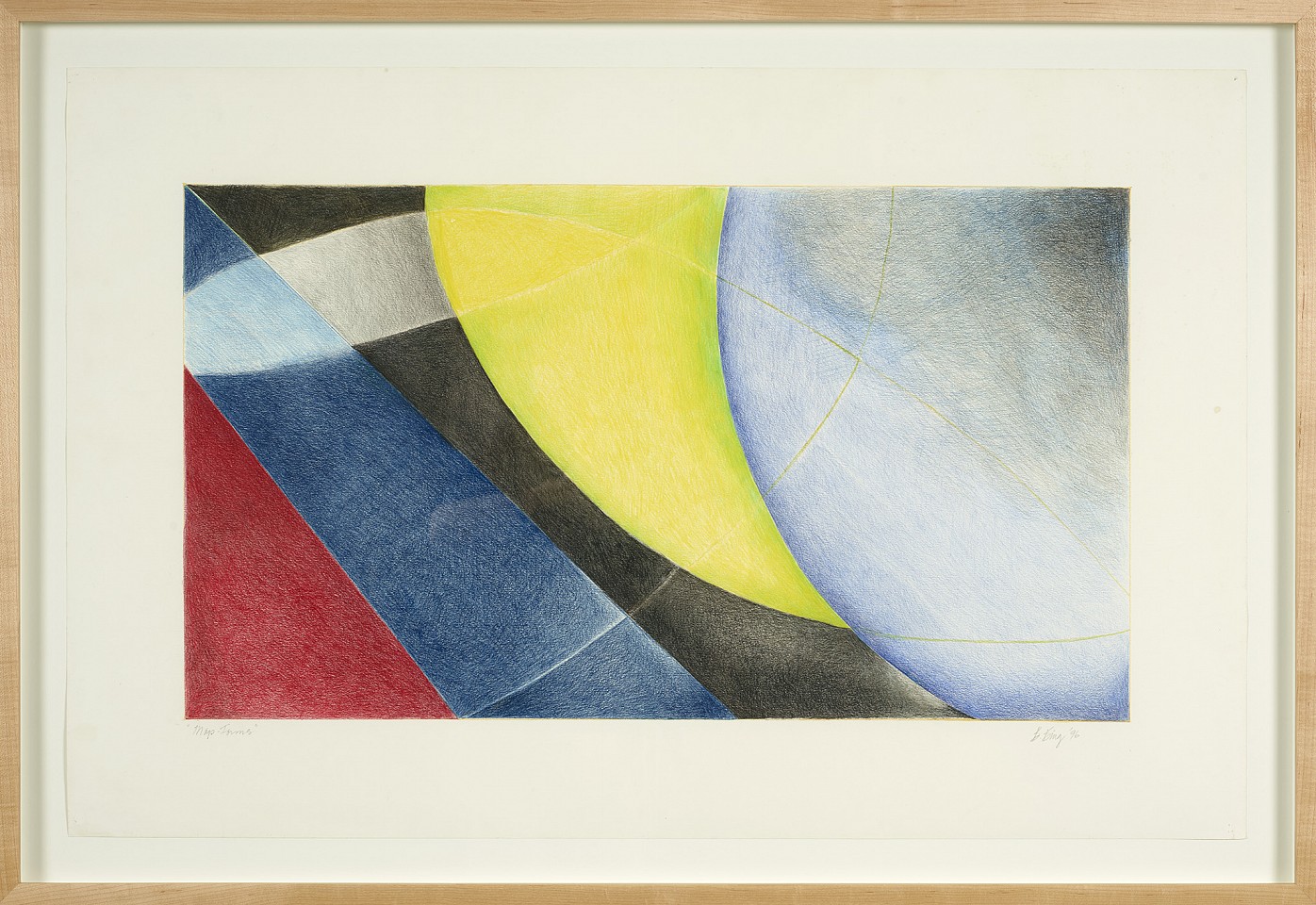 Bernice Bing, Untitled, 1996
Color pencil on paper, 20 x 30 in. (50.8 x 76.2 cm)
BIN-00039